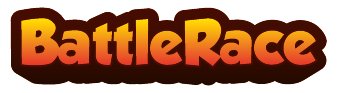 Le texte unique du logo BattleRace