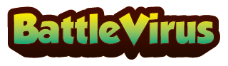 Le texte du logo BattleVirus